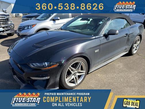 Shadow Black 2020 Ford Mustang EcoBoost Premium