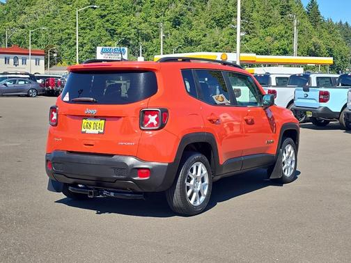 Omaha Orange Clearcoat 2019 Jeep Renegade Sport