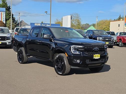 Shadow Black 2026 Ford Ranger XLT