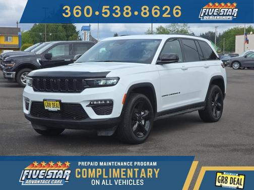 Bright White 2024 Jeep Grand Cherokee Limited