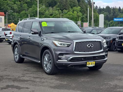 Anthracite Gray 2024 INFINITI QX80 Luxe
