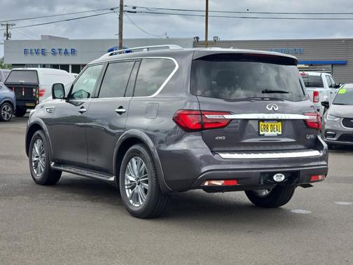 Anthracite Gray 2024 INFINITI QX80 Luxe