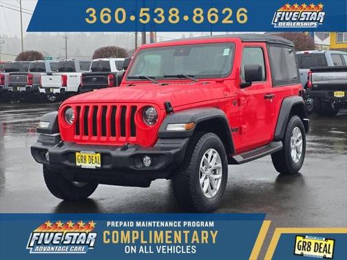 2023 Jeep Wrangler 2-Door Sport S 4x4