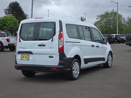 Frozen White 2023 Ford Transit Connect XL Passenger Wagon