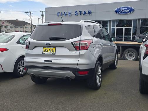 Ingot Silver Metallic 2017 Ford Escape Titanium