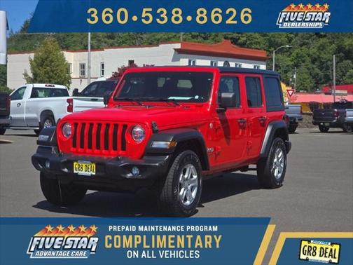 2021 Jeep Wrangler Unlimited Sport S 4x4