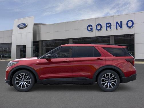 Red 2026 Ford Explorer ST-Line