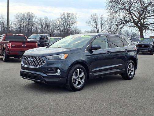 Stone Blue Metallic 2023 Ford Edge SEL
