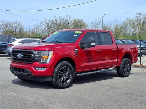 Rapid Red Metallic Tinted Clearcoat 2021 Ford F-150 XLT