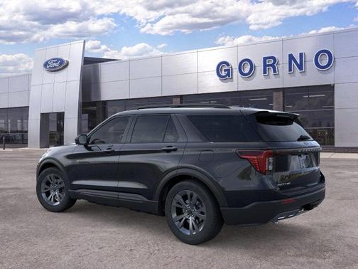 Agate Black Metallic 2026 Ford Explorer Active