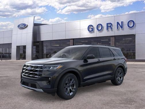 Agate Black Metallic 2026 Ford Explorer Active