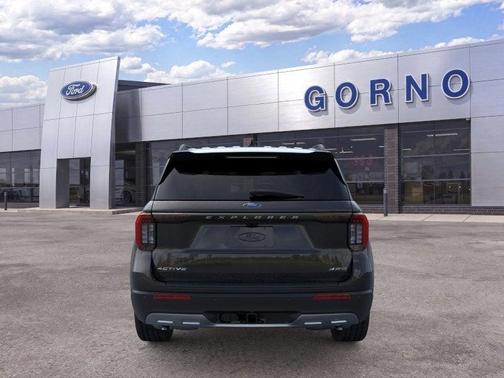 Agate Black Metallic 2026 Ford Explorer Active