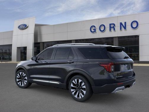 Agate Black 2026 Ford Explorer Platinum