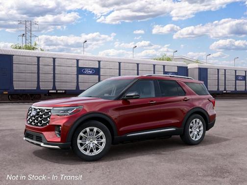 Ruby Red Metallic 2027 Ford Explorer Platinum