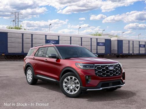 Ruby Red Metallic 2027 Ford Explorer Platinum