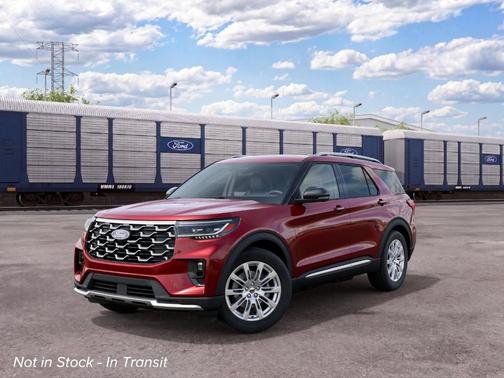 Ruby Red Metallic 2027 Ford Explorer Platinum
