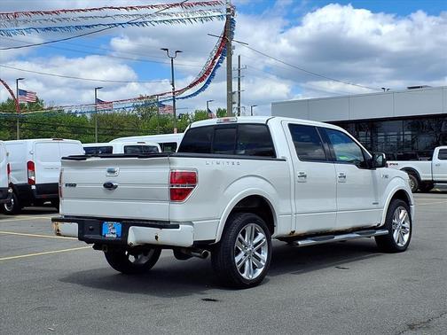 White Platinum Tri-Coat Metallic 2013 Ford F-150 Limited