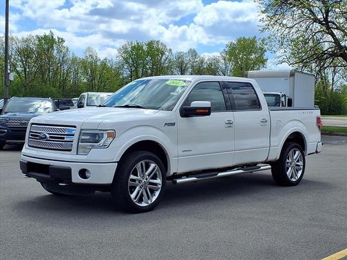 White Platinum Tri-Coat Metallic 2013 Ford F-150 Limited