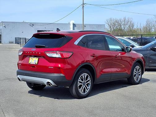 Rapid Red Metallic Tinted Clearcoat 2021 Ford Escape SEL