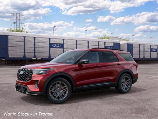 Ruby Red Metallic 2027 Ford Explorer ST