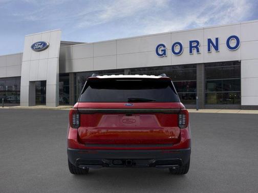 Red 2026 Ford Explorer ST-Line