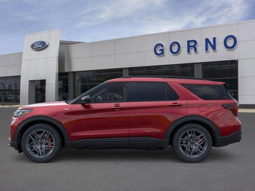 Red 2026 Ford Explorer ST-Line