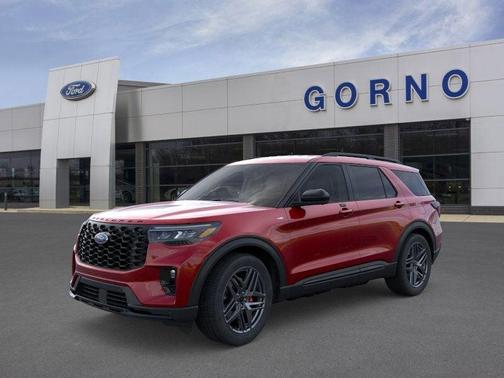 Red 2026 Ford Explorer ST-Line