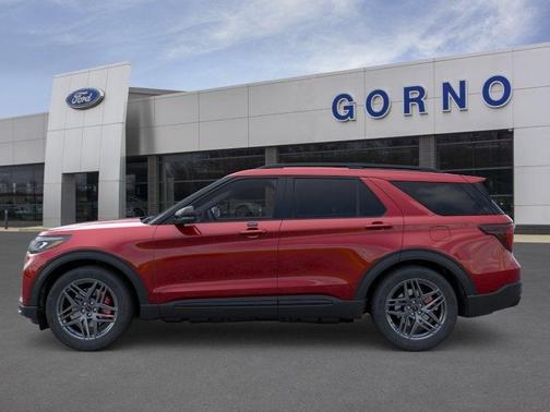 Red 2026 Ford Explorer ST