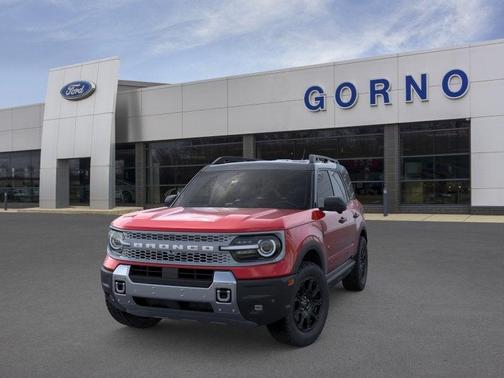 Ruby Red Metallic Tinted Clearcoat 2026 Ford Bronco Sport Badlands