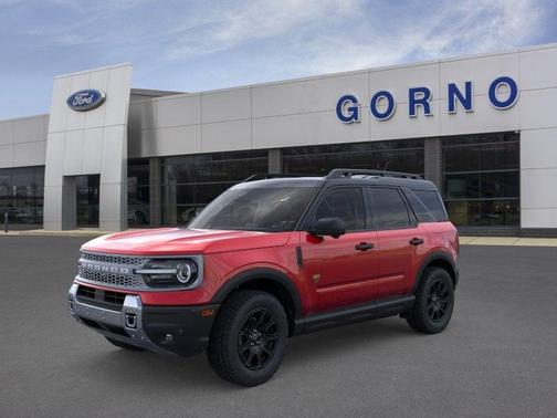 Ruby Red Metallic Tinted Clearcoat 2026 Ford Bronco Sport Badlands