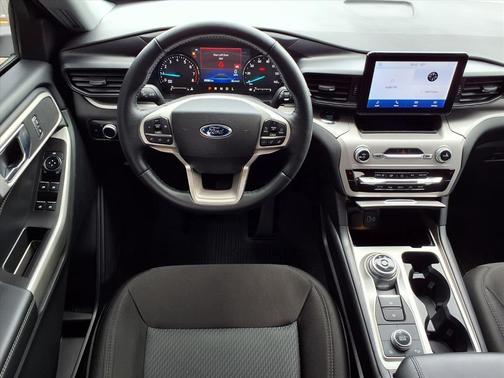 Atlas Blue Metallic 2023 Ford Explorer XLT