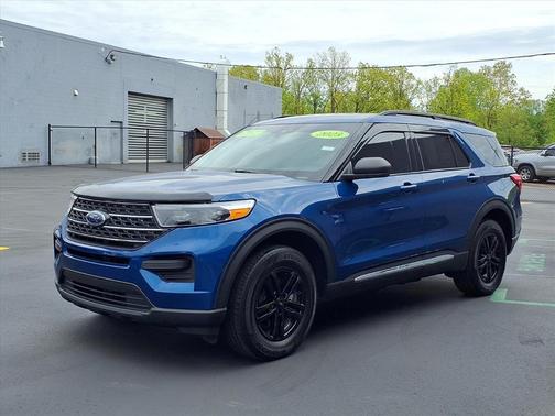 Atlas Blue Metallic 2023 Ford Explorer XLT