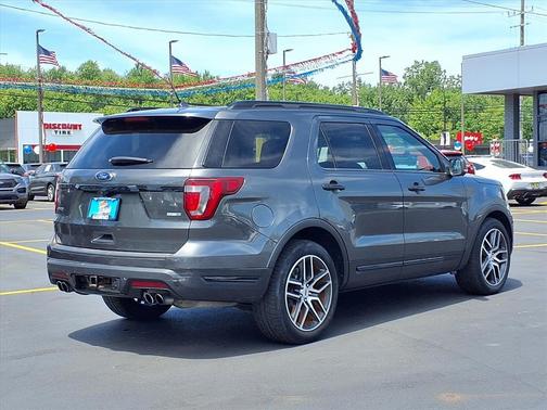 Magnetic Metallic 2019 Ford Explorer sport