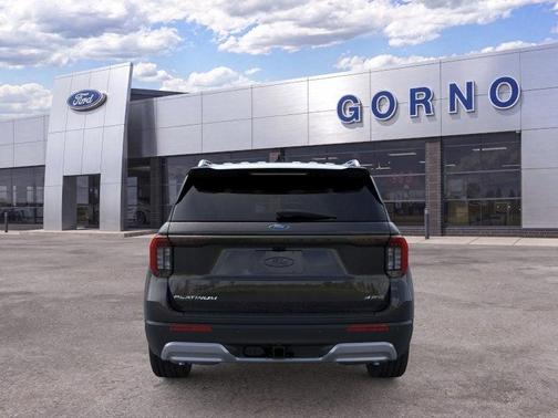 Agate Black 2026 Ford Explorer Platinum