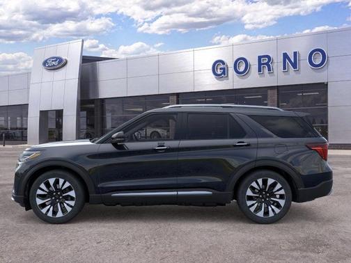 Agate Black 2026 Ford Explorer Platinum