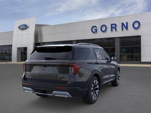 Agate Black 2026 Ford Explorer Platinum