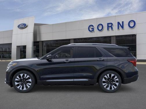 Agate Black 2026 Ford Explorer Platinum