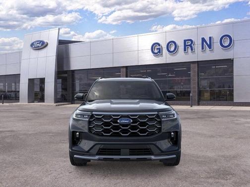Agate Black 2026 Ford Explorer Platinum