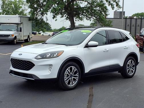 Oxford White 2020 Ford Escape SEL