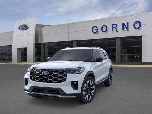 Space Gray 2026 Ford Explorer Platinum