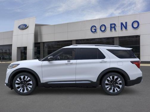 Space Gray 2026 Ford Explorer Platinum