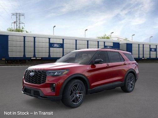 Red 2026 Ford Explorer ST-Line