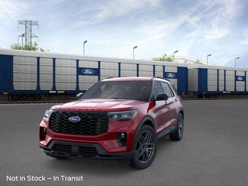 Red 2026 Ford Explorer ST-Line