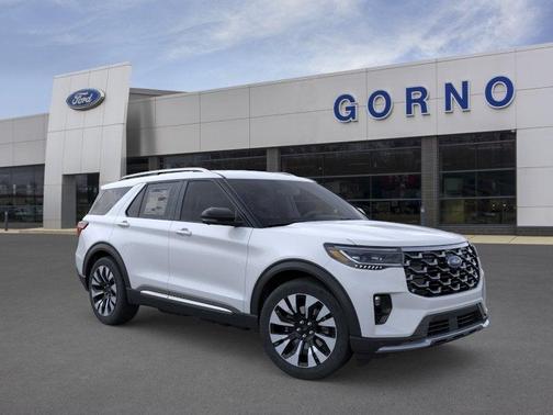 Space Gray 2026 Ford Explorer Platinum