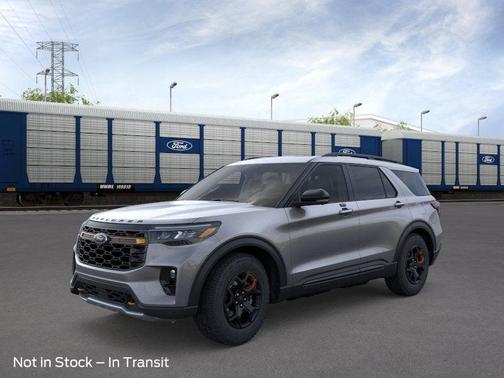 Light Blue Clearcoat Metallic 2026 Ford Explorer Tremor