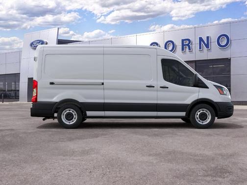 Oxford White 2027 Ford Transit-250 148 WB Medium Roof Cargo