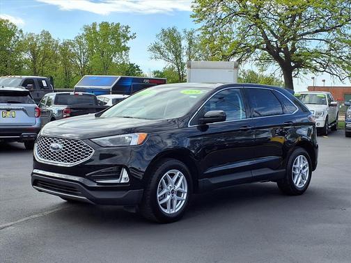 Agate Black Metallic 2024 Ford Edge SEL