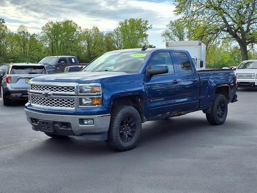 Deep Ocean Blue Metallic 2015 Chevrolet Silverado 1500 LT
