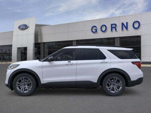 Space White Metallic 2026 Ford Explorer Active