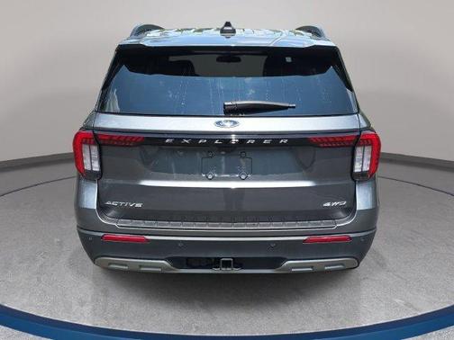 Gray Metallic 2025 Ford Explorer Active